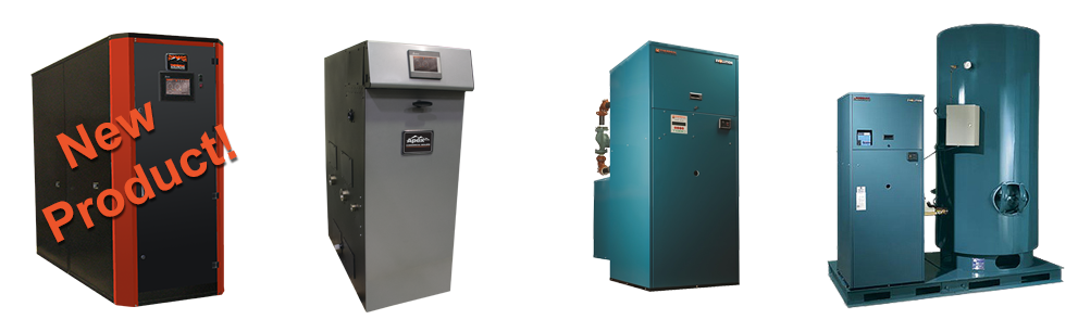line of Evolution water heaters & boilers