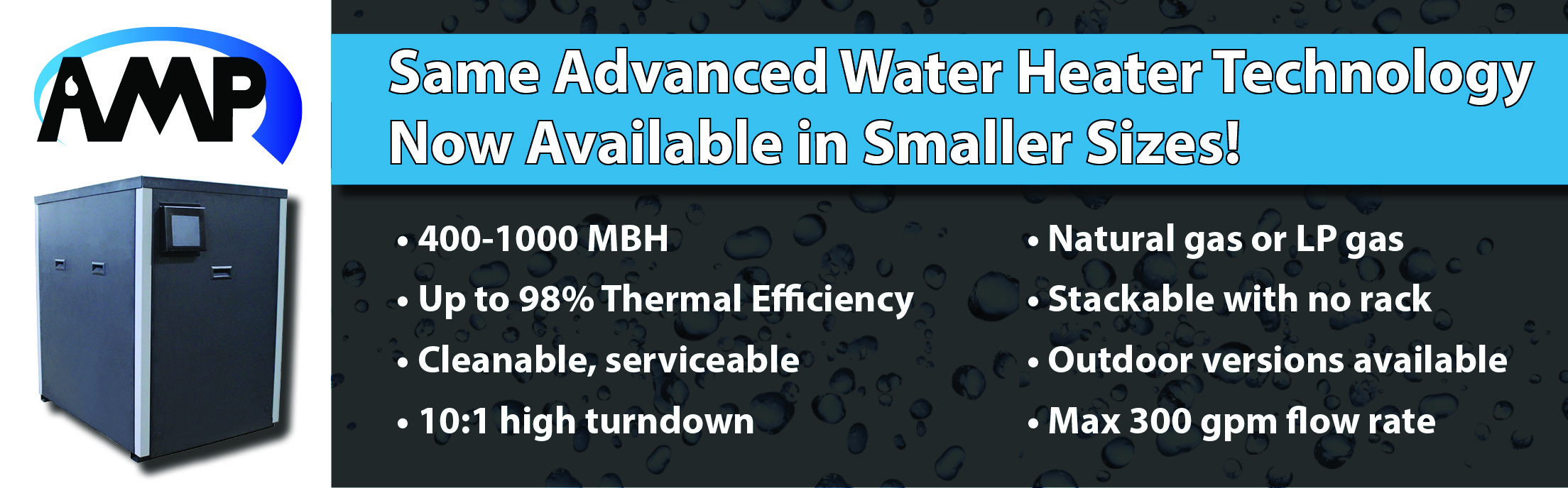 AMP Advanced Water Heater Technology